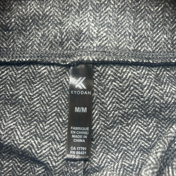 Kyodan Women’s High-Waist Herringbone Leggings – Size M - Picture 2 of 5